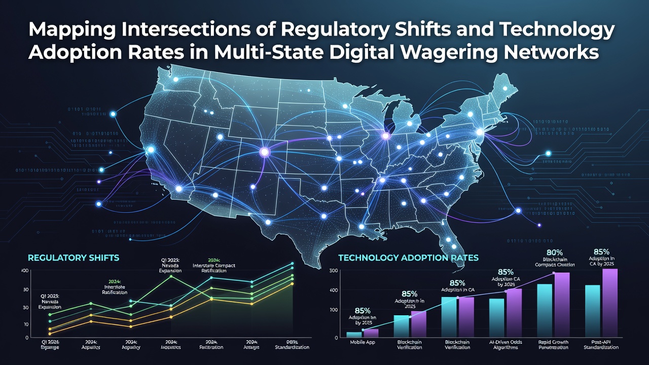 Regulatory frameworks and digital wagering technology integration across state lines