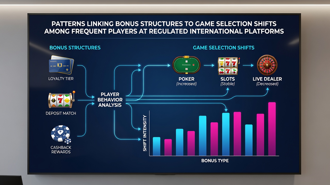 Chart illustrating player migration between game types following bonus activations in August 2026